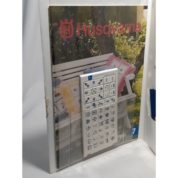 Husqvarna Viking Hobbies Embroidery Designs Floppy Disk Card #7 for  Designer 1 - Picture 7 of 8